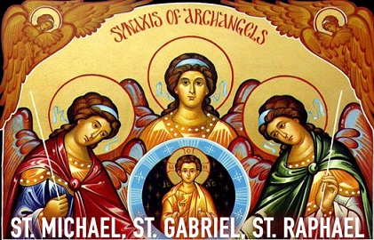 Thứ Bảy – Lễ Kính Các Tổng lãnh thiên thần Micae, Gabriel và Raphael)