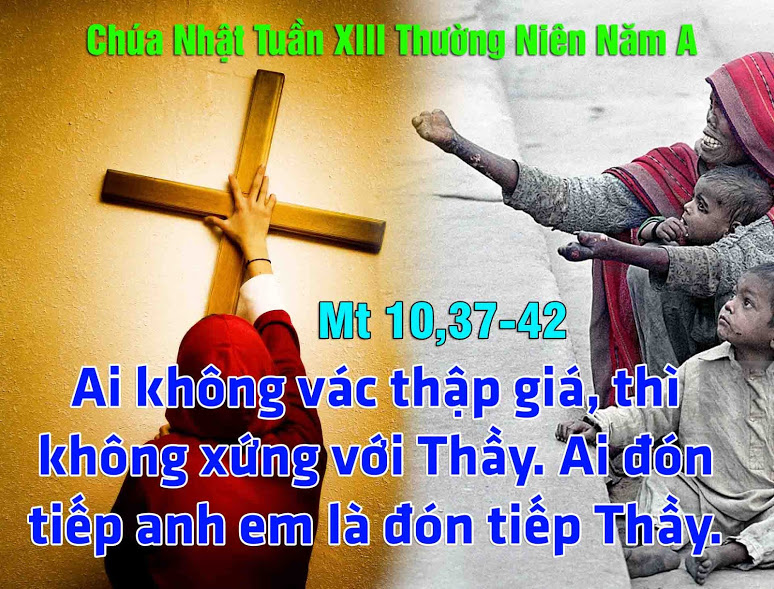 CHÚA NHẬT 13 THƯỜNG NIÊN năm A – Theo Chúa.