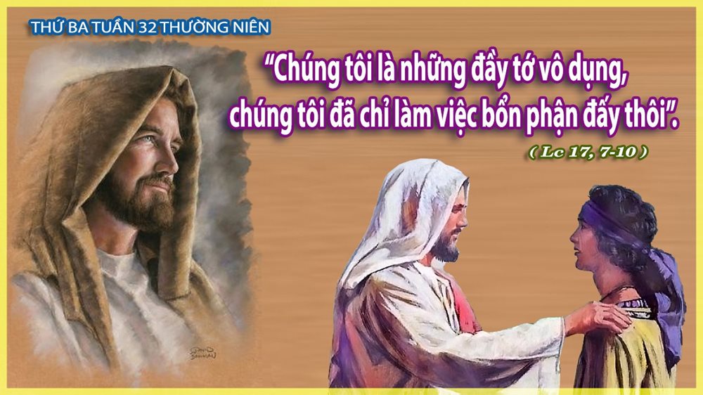 Thứ Ba tuần 32 thường niên. – Đúng vị trí, làm điều phải làm.