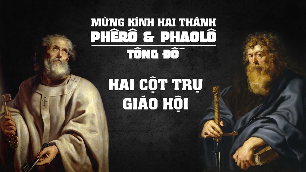 Thứ Tư tuần 13 thường niên –THÁNH PHÊRÔ VÀ THÁNH PHAOLÔ, TÔNG ĐỒ. Lễ Trọng. Lễ HỌ. Cầu cho giáo dân. – Giáo Hội phục vụ.